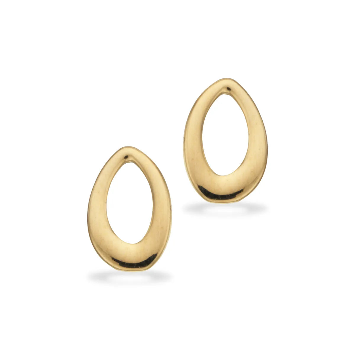 Ørestikker Klassisk Oval 8 kt