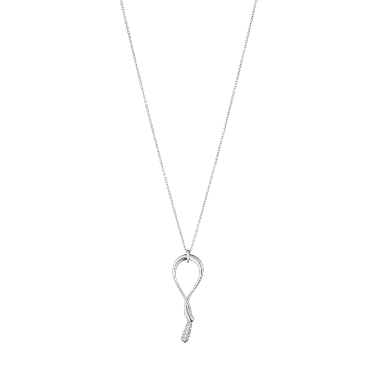 Mercy vedhæng i sølv med diamanter, 0,12 ct.