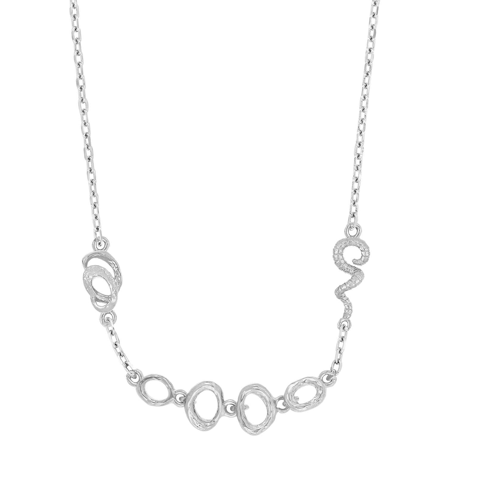 Sølv halskæde GEM52