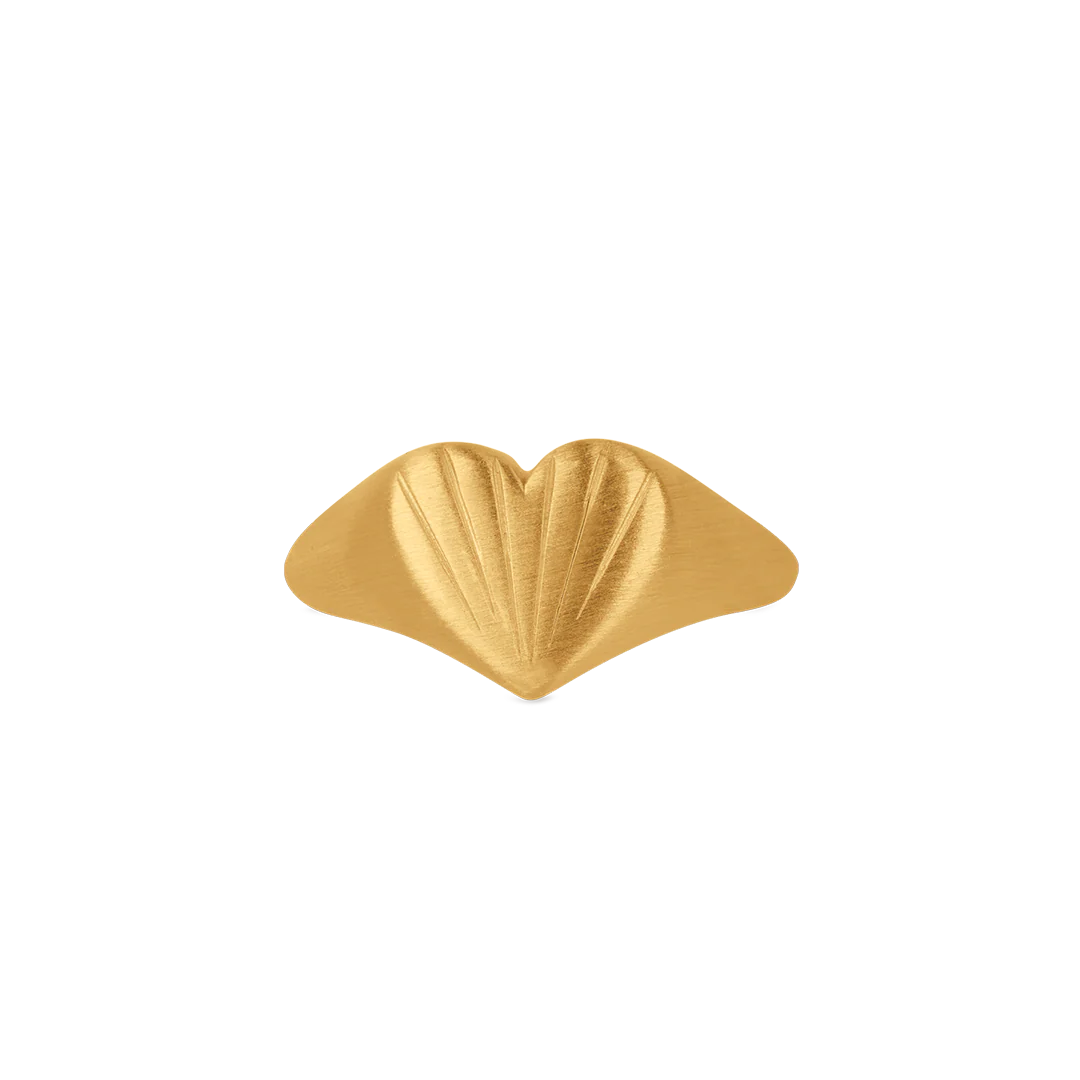 Just Love Signet Ring, Forgyldt