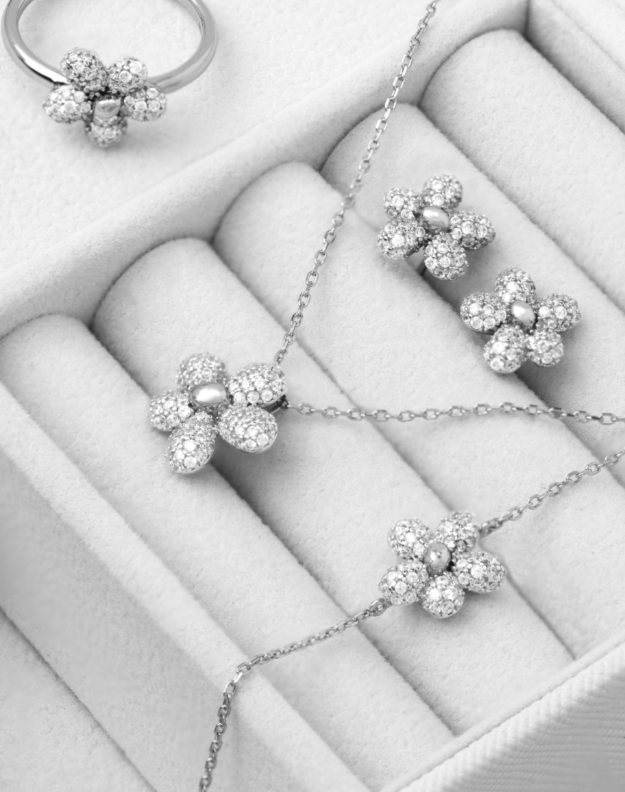 JoanliNor sølv rhod. / forgyldt armbånd Phoebenor