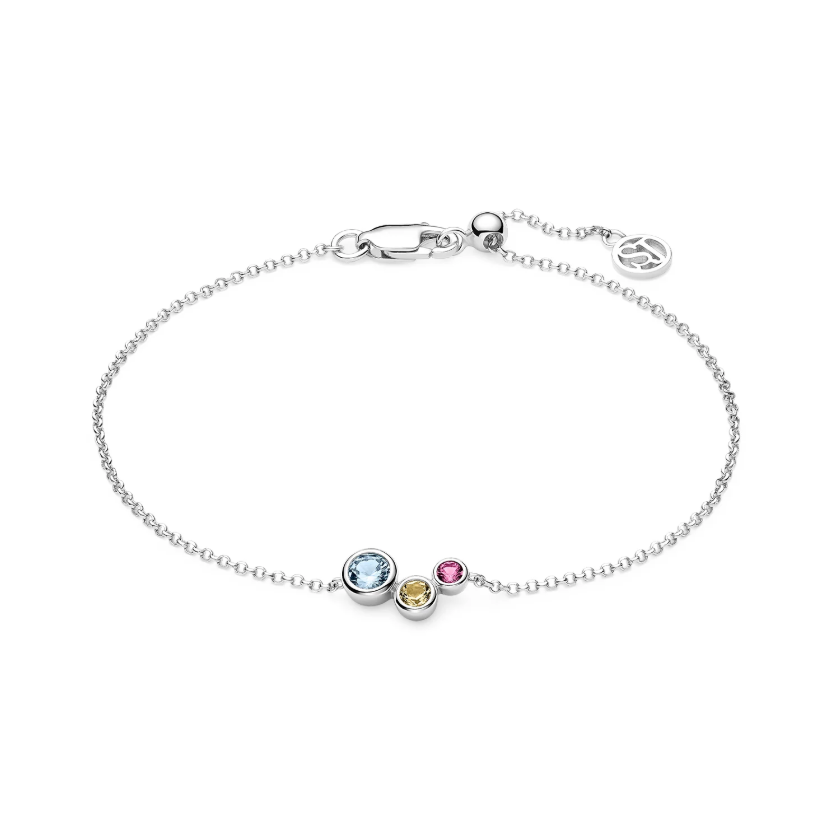 Armbånd Sardinien Tre Sølv Multi