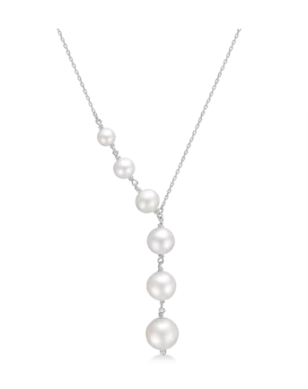 TREASURE halskæde m. kulturperler