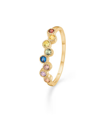 DIDO COLOUR ring i 8 kt. guld