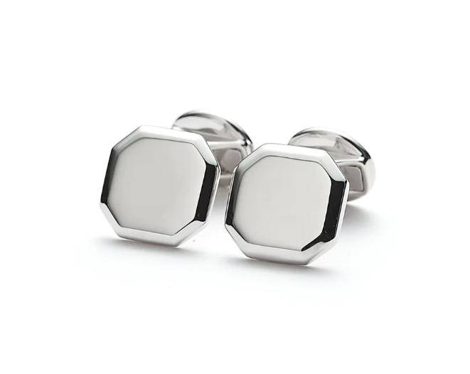 Hope Cufflinks Square Facet