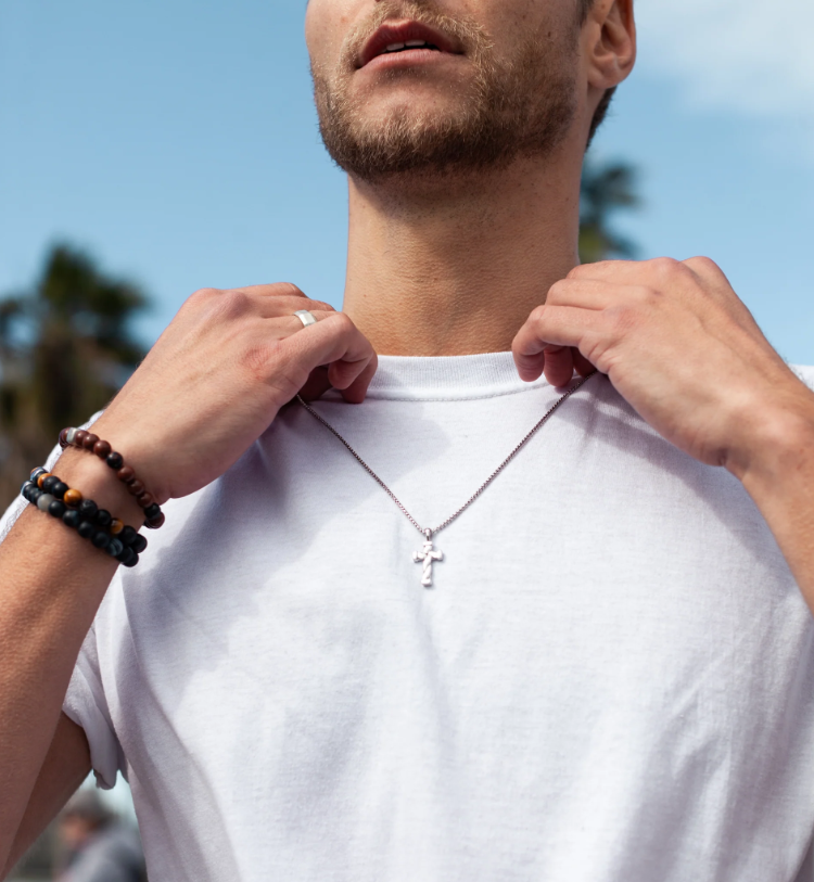 Hope Twisted Cross Necklace