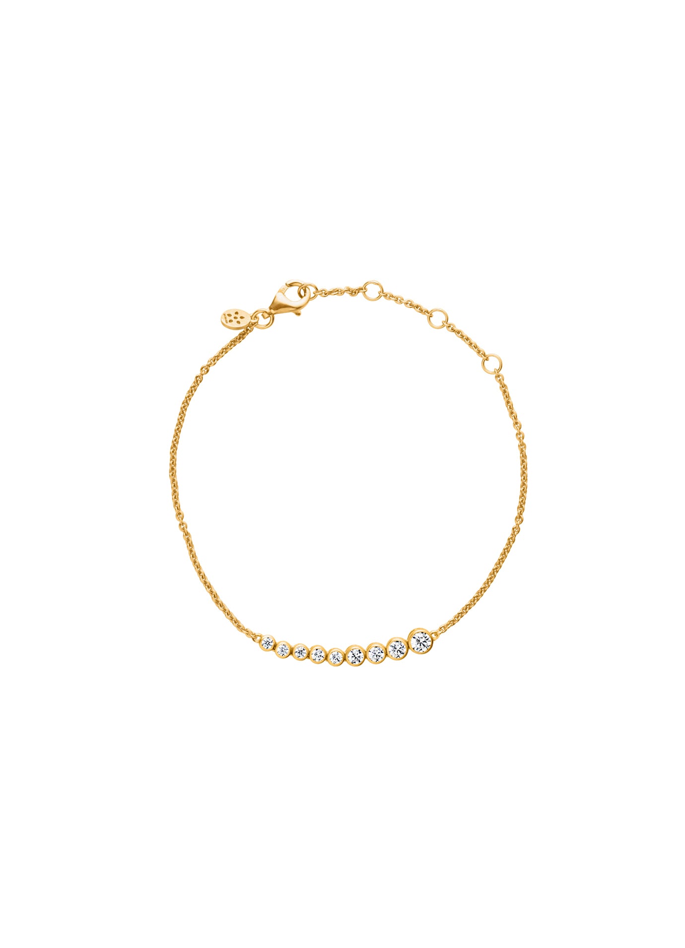 Stardust Flow Forgyldt Armbånd