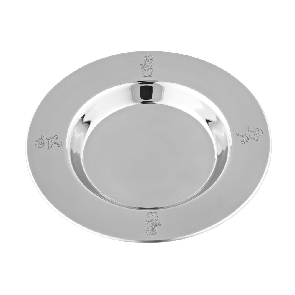 Bamse/Kylling børne tallerken 250-8802 - Sct. Mathias Ure & Guld