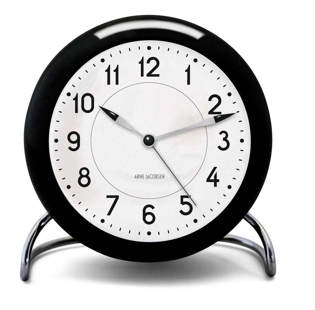 Station Bordur m. alarmfunktion, sort. Ø11cm 43672 - Sct. Mathias Ure & Guld