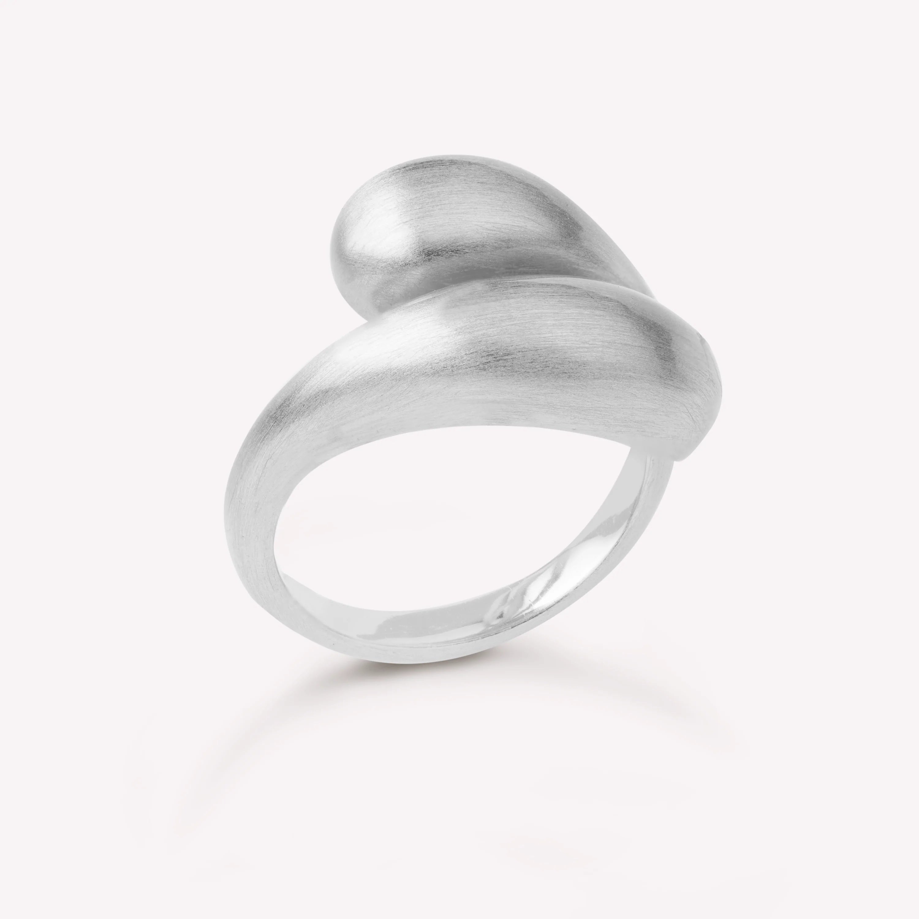Ocean Flow Duo Ring Sølv