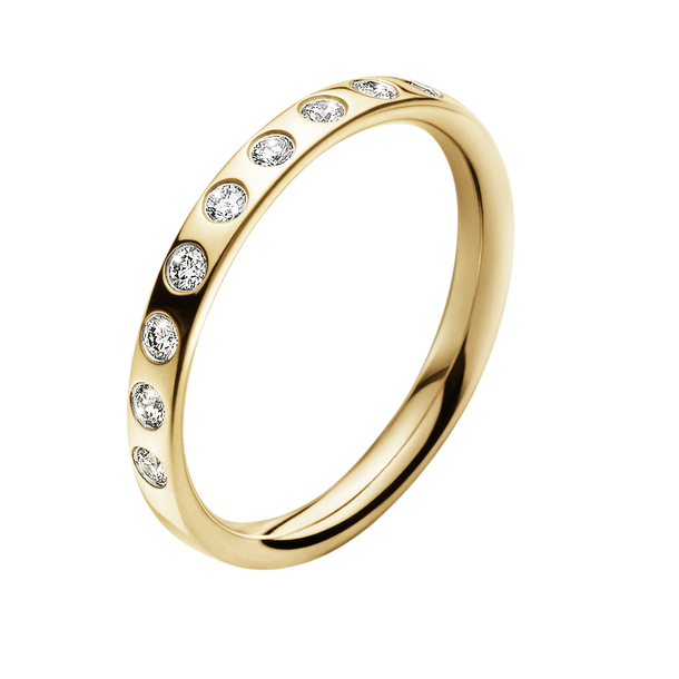 MAGIC ring - 18 kt. guld med brillanter - Sct. Mathias Ure & Guld