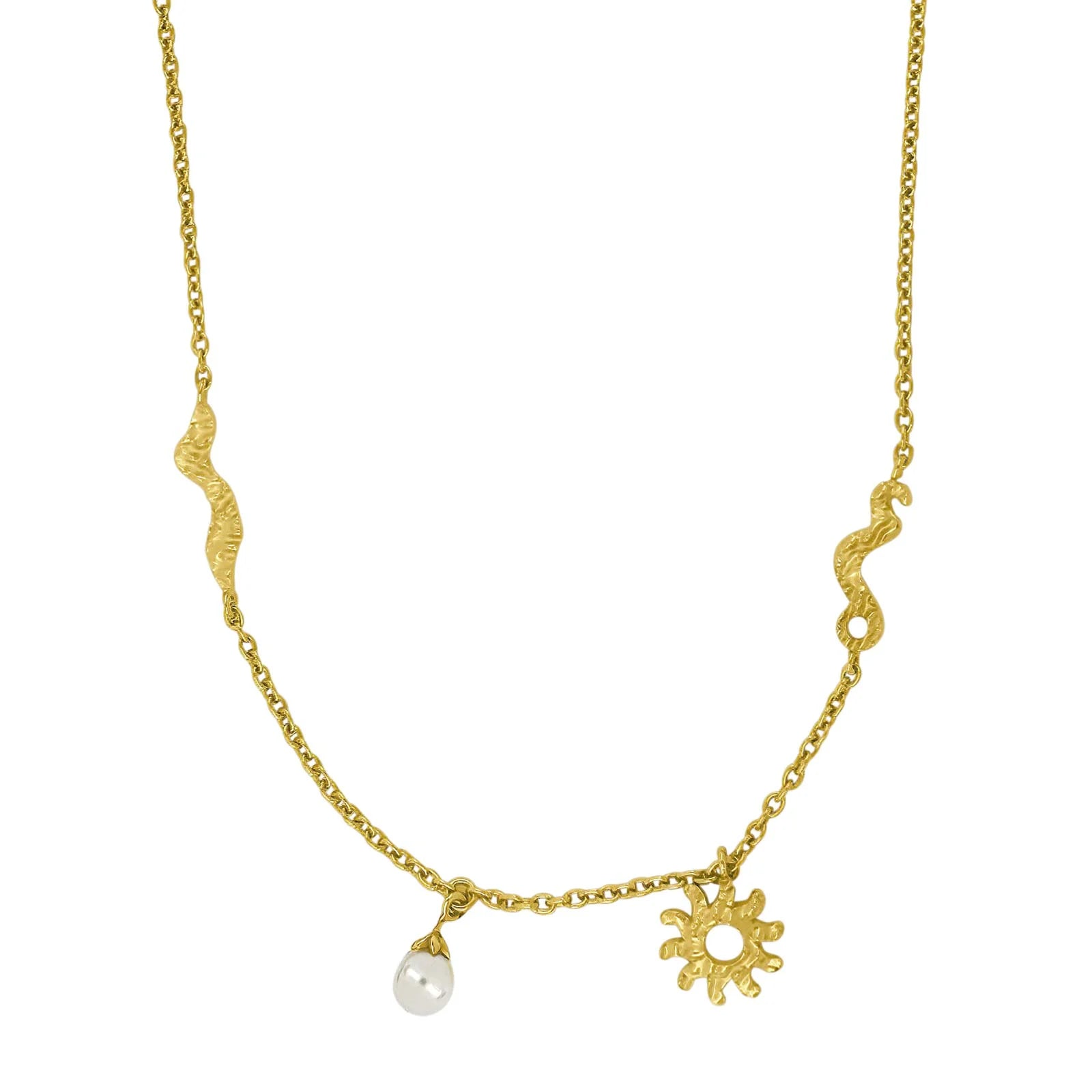 Forgyldt halskæde SPACES52