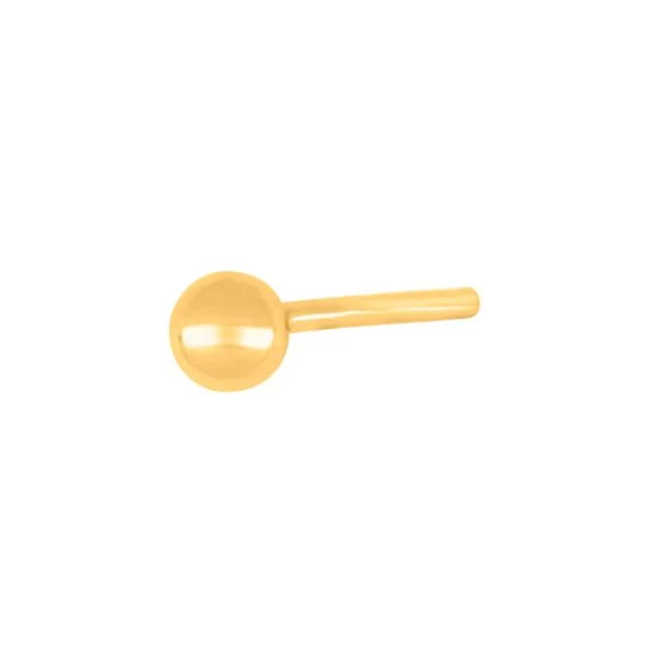 SON kugle-ørestik i rustfrit stål, 4 mm