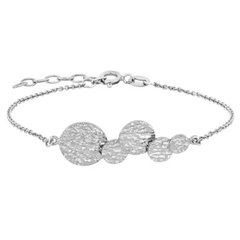 Nordahl Jewellery POP52 armbånd i rhodineret sølv
