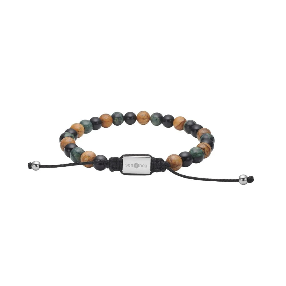 SON sten armbånd med nylon 4 mm