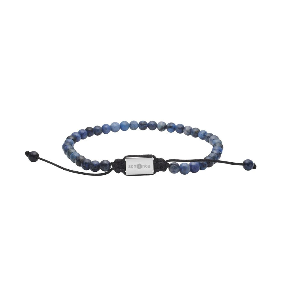 SON sten armbånd med nylon 4 mm