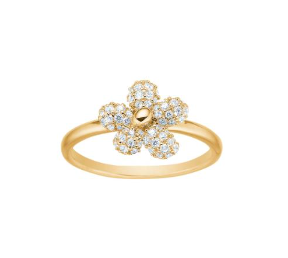 Forgyldt sølv ring Phoebenor