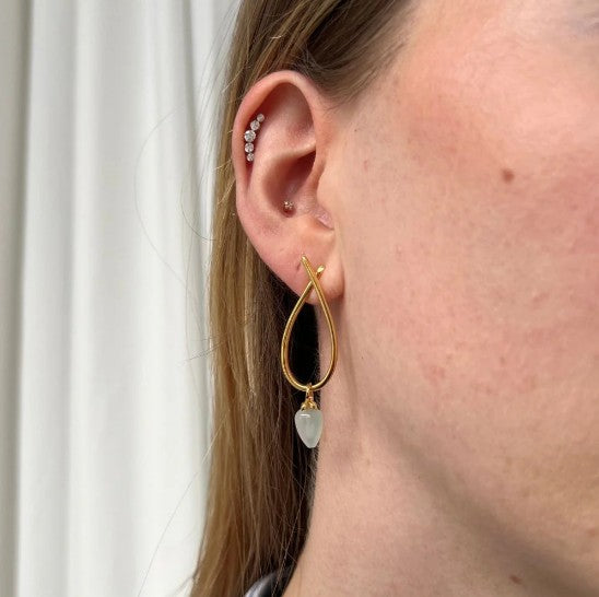 Nala Vedhæng Forgyldt