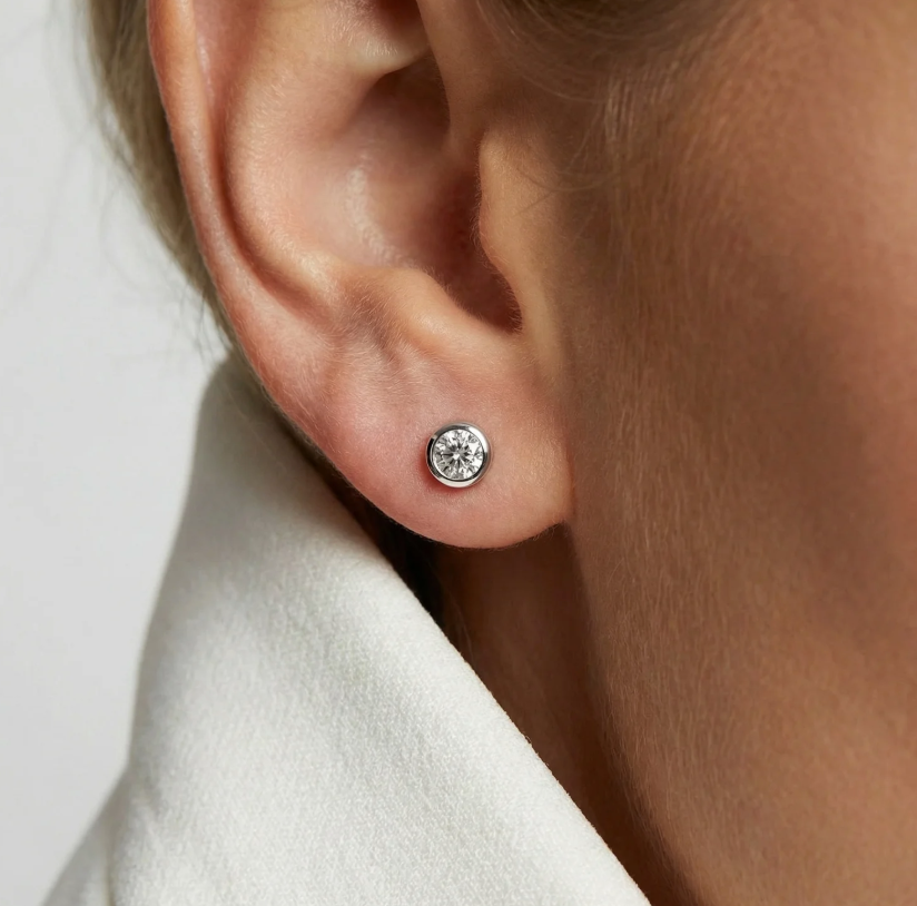 Øreringe Sardinien Uno sølv