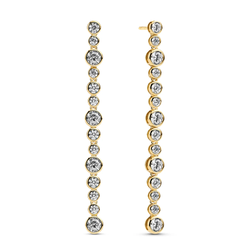 Øreringe Sardinien Lungo Grande forgyldt