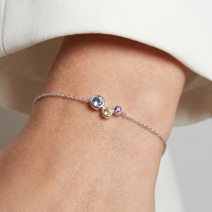 Armbånd Sardinien Tre Sølv Multi