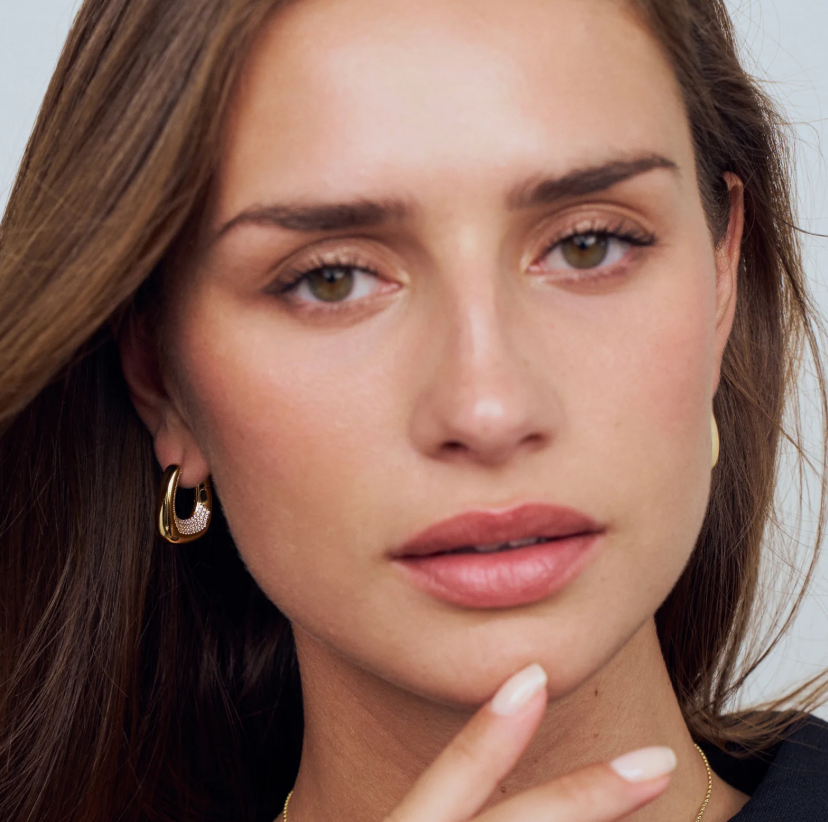 Øreringe Borsa Grande Forgyldt