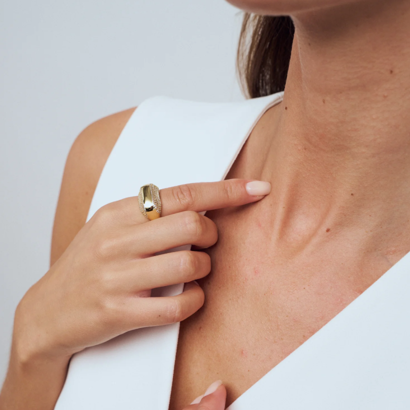 Ring Borsa forgyldt