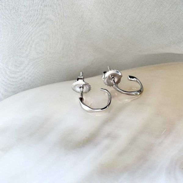 Izabel Camille Ellip creoler sølv