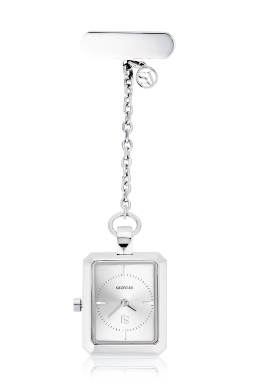 UR FRANCESCA - RUSTFRIT STÅL MED SØLV METALLISK URSKIVE