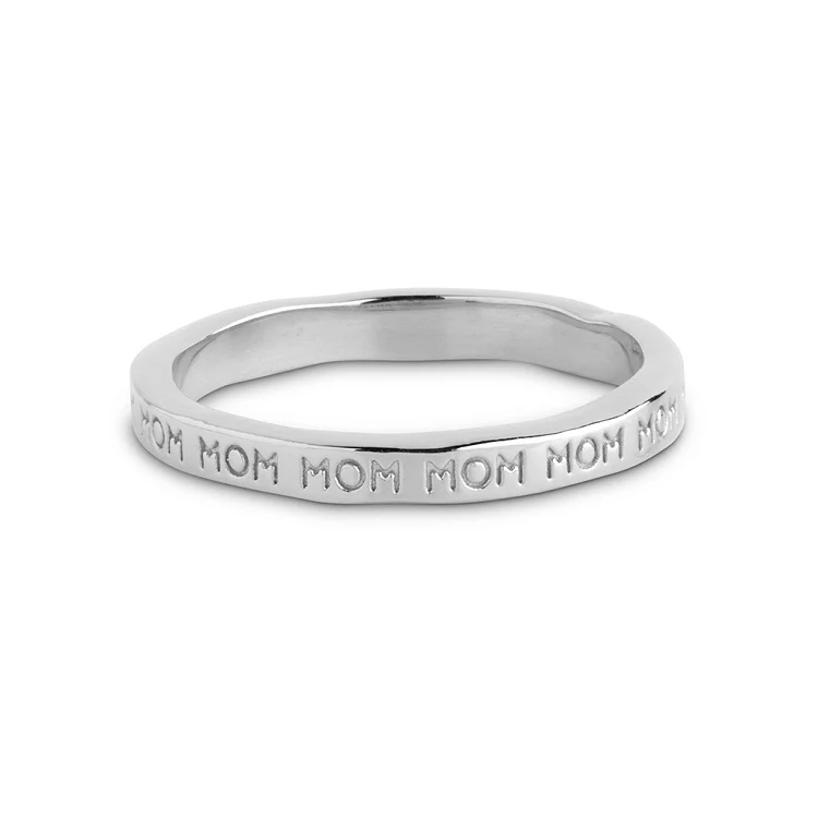 Enamel Copenhagen Mom Ring – Sølv