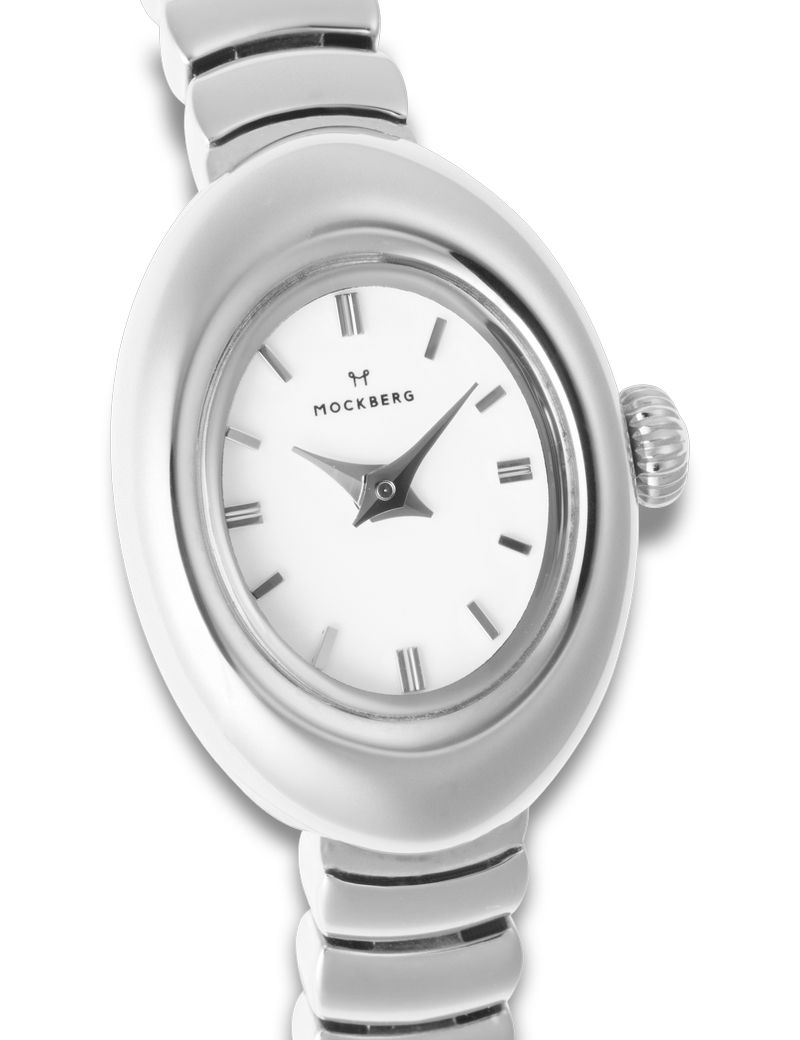 Mockberg Belle Oval Petite Steel
