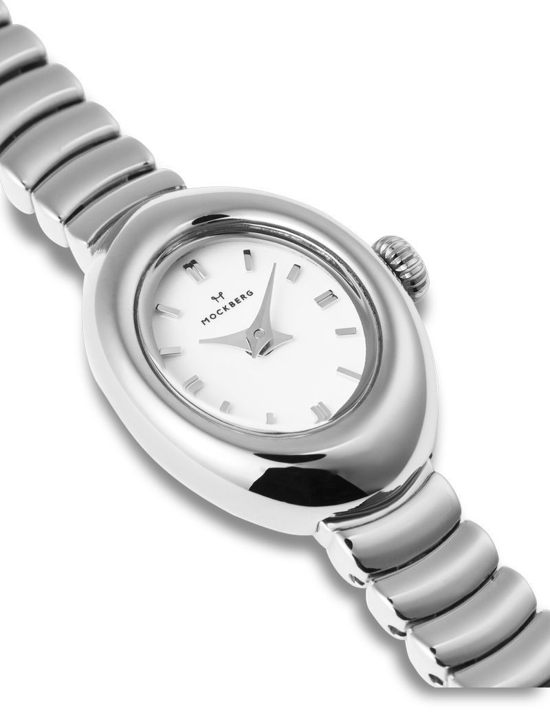 Mockberg Belle Oval Petite Steel