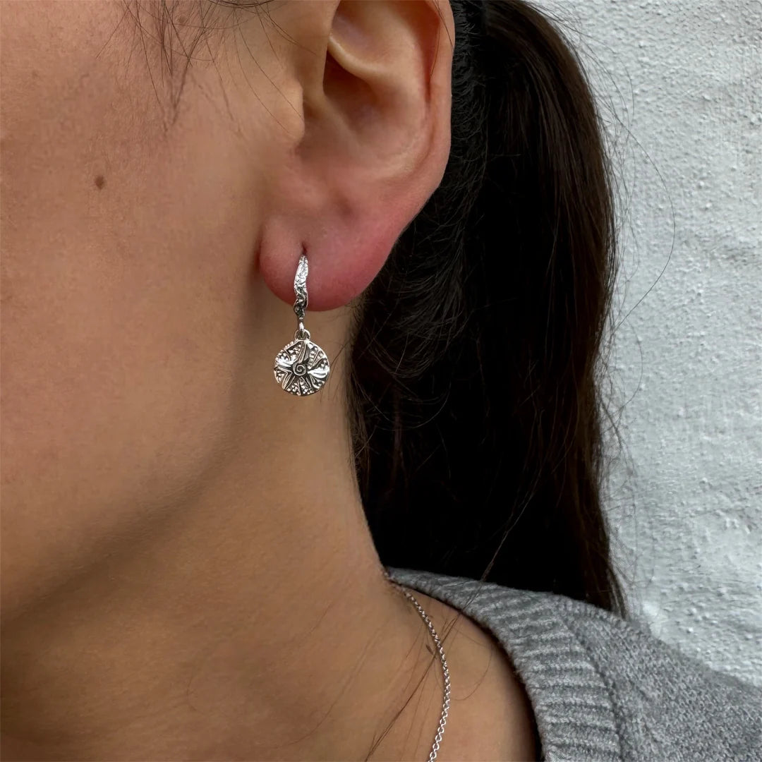 Sistie Beach Ørehænger Sølv
