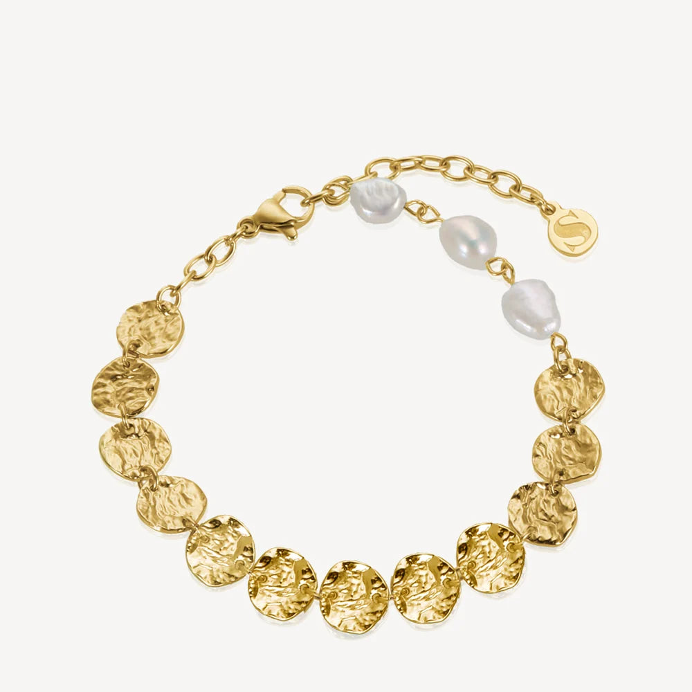 Chanel armbånd Forgyldt