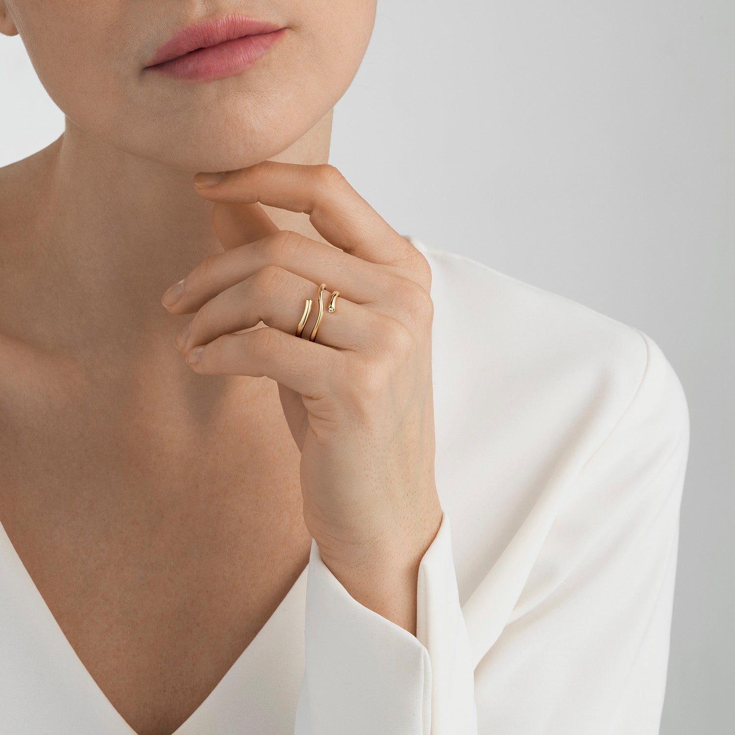 MAGIC ring - 18 kt. guld med brillianter - Sct. Mathias Ure & Guld