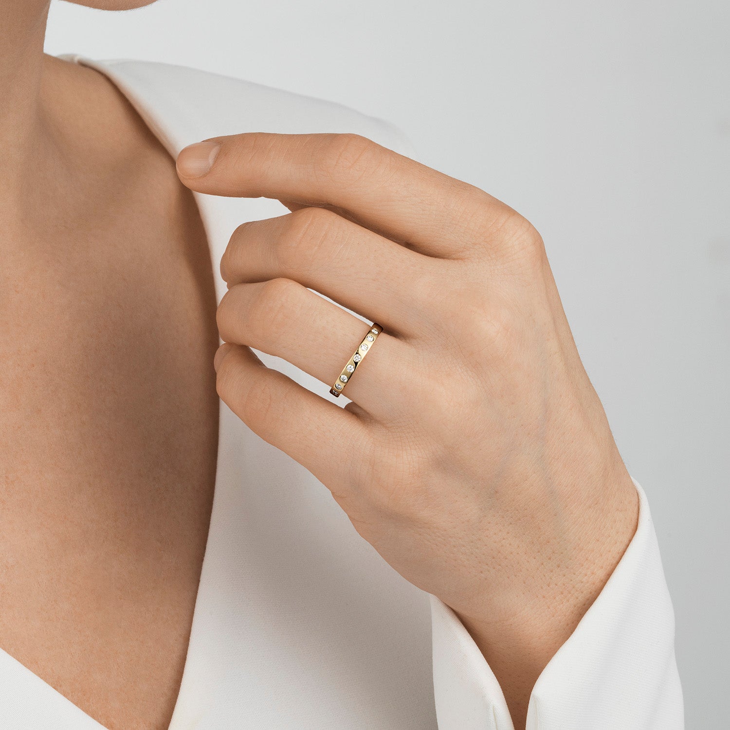 MAGIC ring - 18 kt. guld med brillanter - Sct. Mathias Ure & Guld