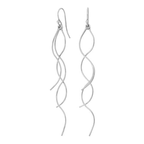 Rhd. sølv ørehænger SPIN52