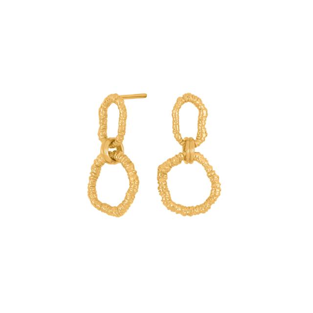 Forgyldt ørehænger HAPPY52