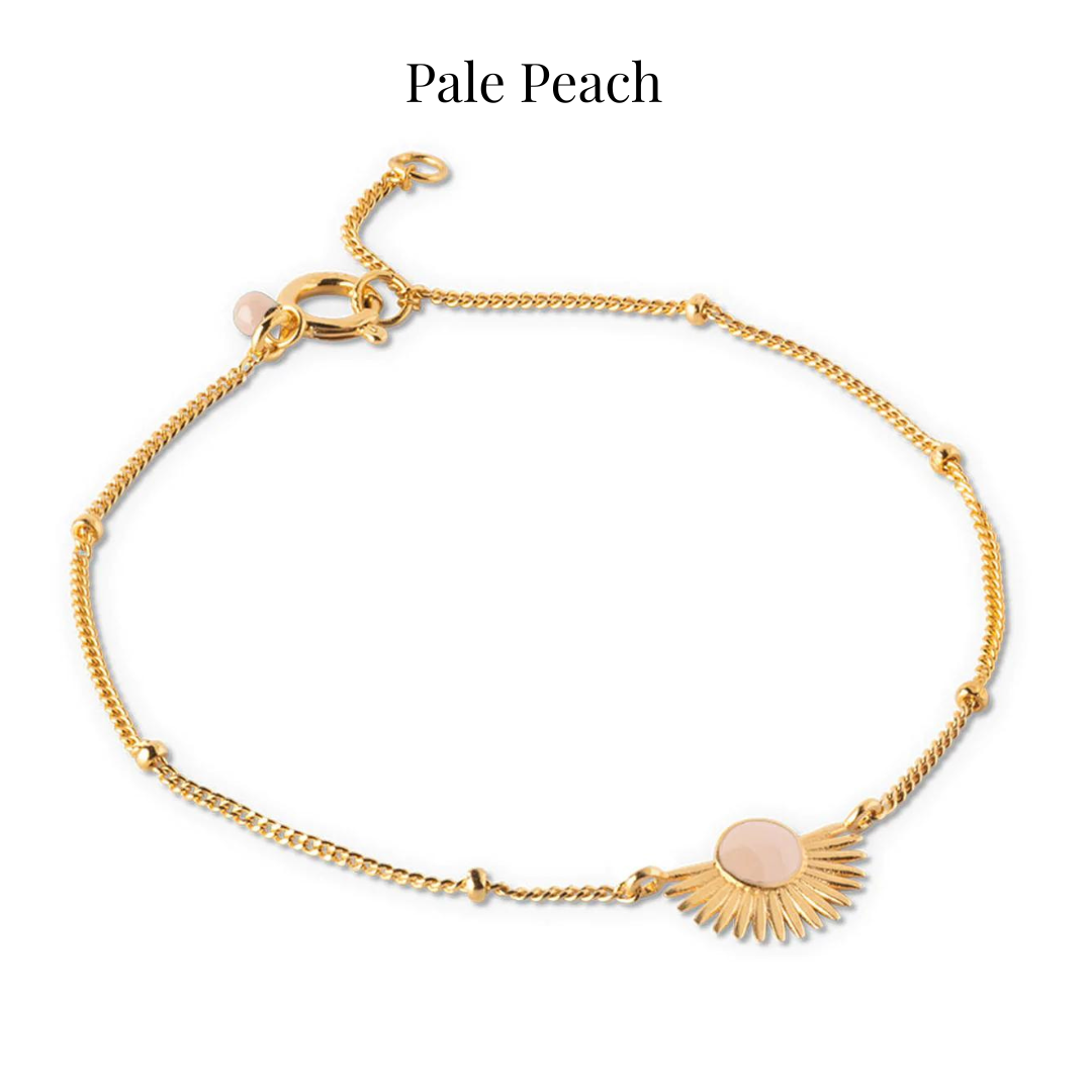 Soleil Armbånd - Forgyldt Sølv