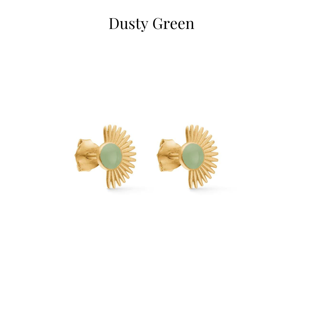 Soleil Ørestikker - Forgyldt Sølv