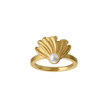 Poppy forgyldt ring