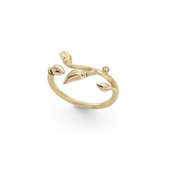 Blooming ring A2882-401 - Sct. Mathias Ure & Guld