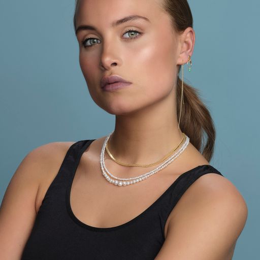 Forg. sølvhalskæde SQUARE52